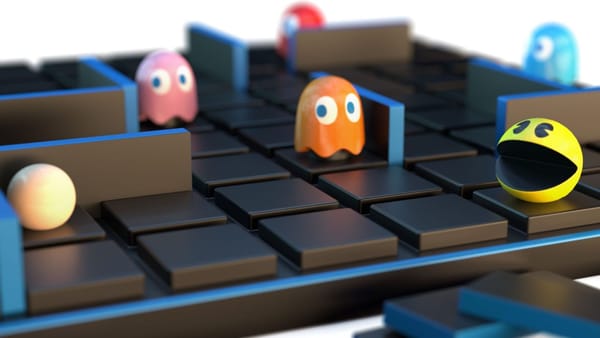 Quoridor meets PAC-MAN in this tabletop mashup launching in May at the UK Games Expo