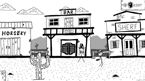 Slap-stick figure RPG West of Loathing coming to Nintendo Switch this Spring