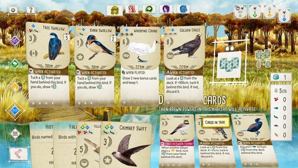 Don’t beat around the two birds in the bush, Wingspan heads to Steam next week