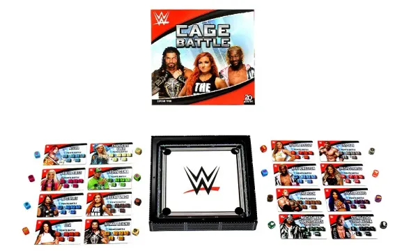 Get into the ring with WWE Cage Battle in stores soon