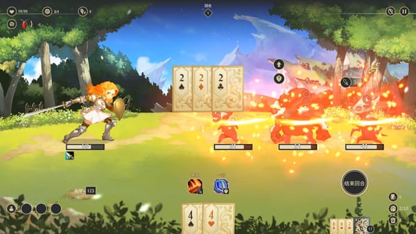 Akupara Games publishing Dusklight Games newest creation, a card-based roguelike named Zoeti