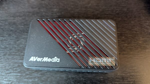 A top-down picture of the AVerMedia Live Gamer Ultra S