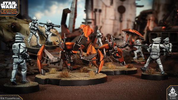 Star Wars: Legion — Crab Droids Review & Assembly