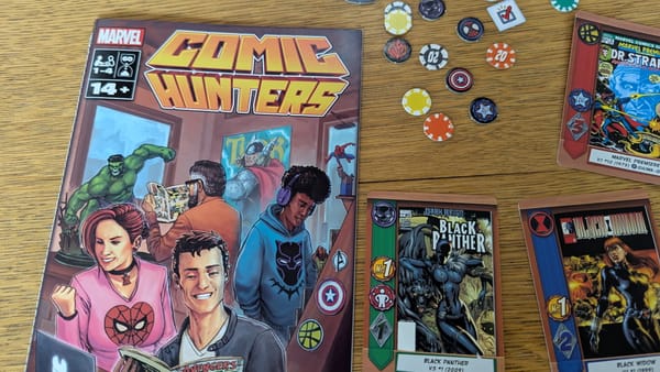 Comic Hunters Review — Comic collection is just set collection with another name