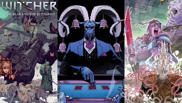 The Witcher: The Bear and the Butterfly, Arcana Royale, Jumpscare, and more! — GamingTrend Comics