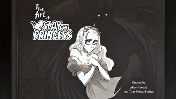 Take a look, it's in a book as The Art of Slay the Princess ships August 15th