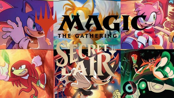 Magic: The Gathering Secret Lair races in with a Sonic the Hedgehog collaboration