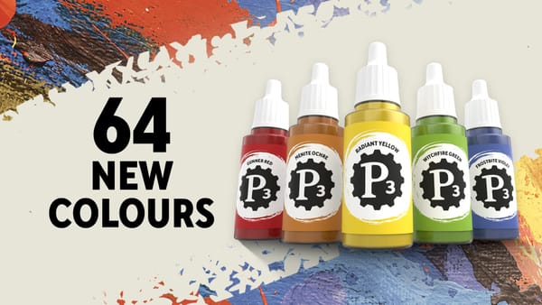 Wave Two of the P3 paints coming to Gamefound July 1st