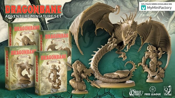 Dragonbane miniatures coming soon to Kickstarter