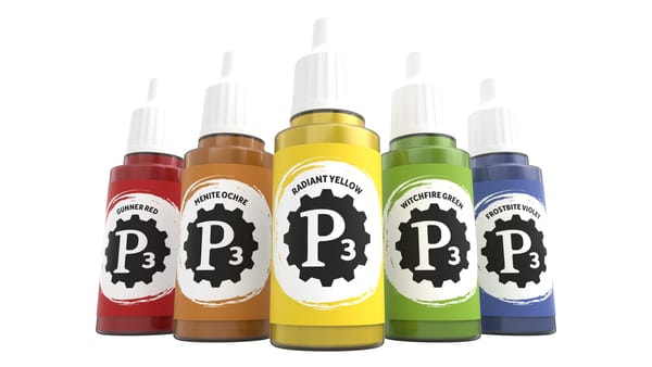 P3 Paints Wave 2 launches on Gamefound 7/22