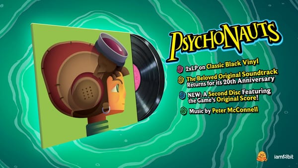 iam8bit and Double Fine announce Psychonauts 2xLP (20th Anniversary Edition)