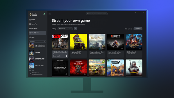 Stream your Xbox games on your PC via new update