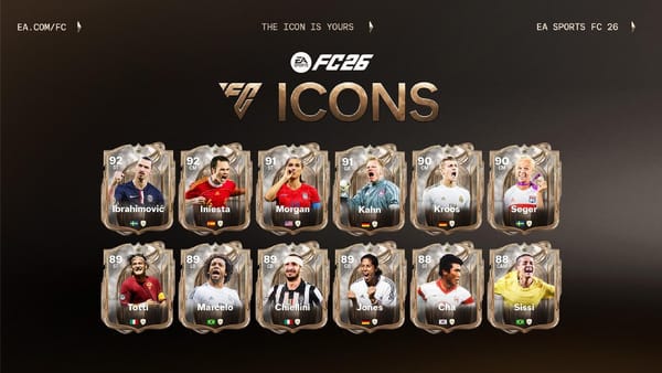 New Icons head the class of EA Sports FC 26