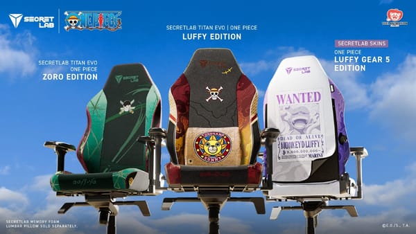 Fit for a Pirate King ⏤ Secretlab unveils One Piece collaboration