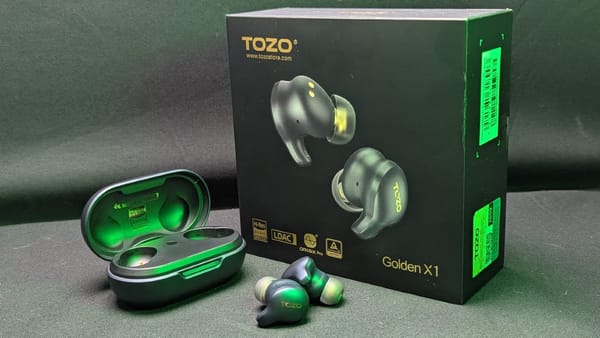 TOZO Golden X1 Wireless Earbuds review — Sleek earbuds with vivid audio