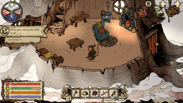 Winter Burrow review — Cozy survival