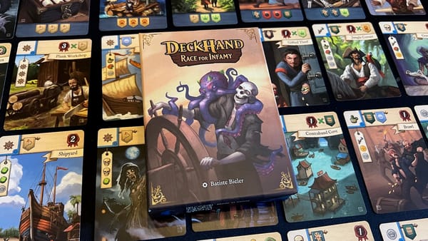 DeckHand: Race for Infamy preview — Thar be treasure in this here box