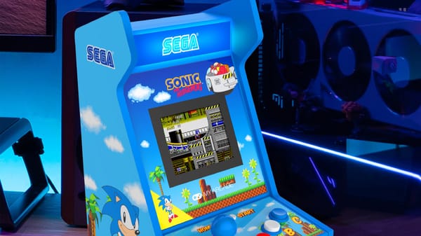 SEGA and My Arcade partner up to bring Sonic to an adorably tiny arcade machine