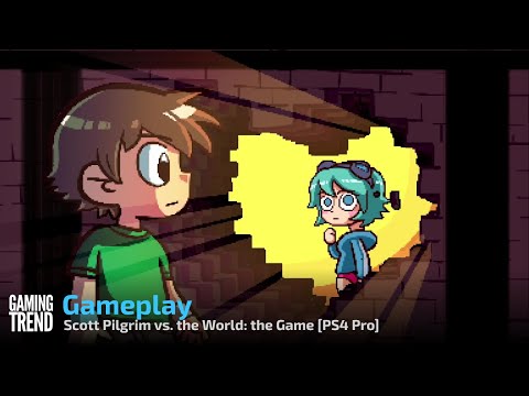 Scott Pilgrim vs. the World: the Game Gameplay - PS4 Pro [Gaming Trend]