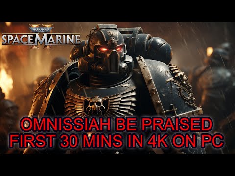 Warhammer 40K: Space Marine 2 First 30 minutes tutorial level on PC