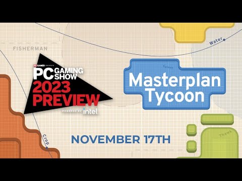 Masterplan Tycoon - Gameplay Trailer, PC Gaming 2023 Preview