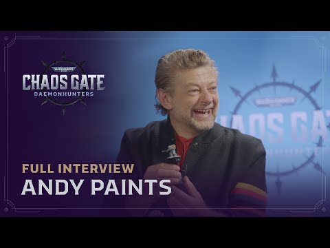 Andy Serkis Paints - Full Interview