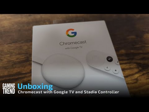 Chromecast with Google TV and Stadia Controller Unboxing! - [Gaming Trend]