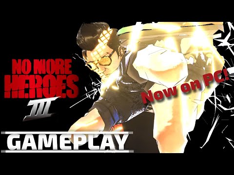No More Heroes 3 Gameplay - PC [Gaming Trend]