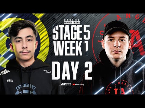 Call Of Duty League 2021 Season | Stage V Week 1 — New York Home Series | Day 2