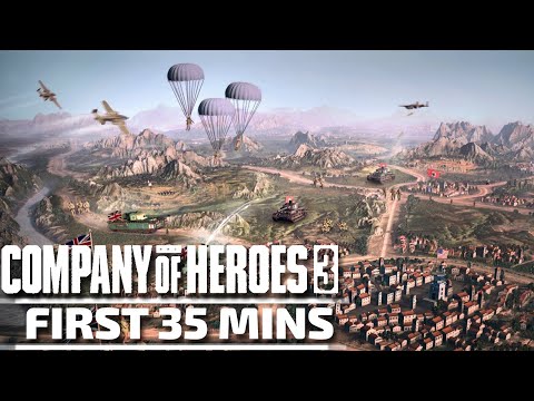 Company of Heroes 3 - First 35 mins of Italy Campaign on PC [Gaming Trend]