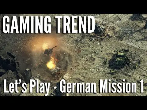 Sudden Strike - Let&#039;s Play - German Mission 1 on PC - [Gaming Trend]