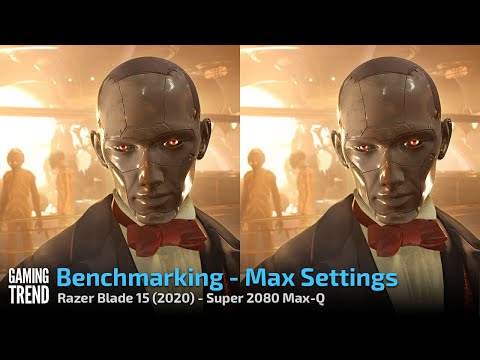 DLSS - Razer Blade 15 2080 Super Max-Q benchmark [Gaming Trend]