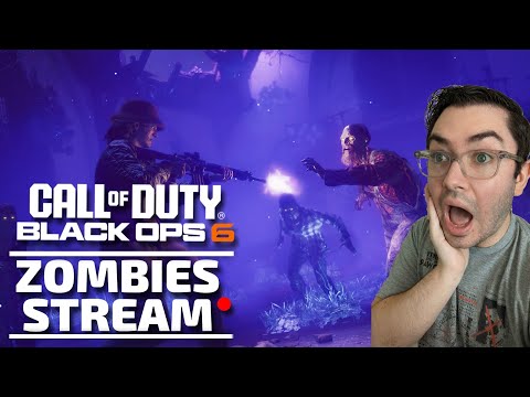 Live with the Call of Duty: Black Ops 6 ZOMBIES!