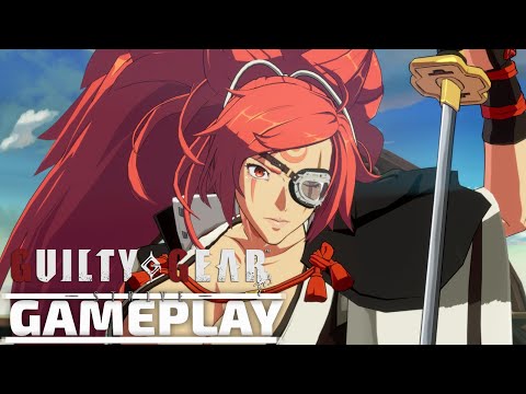 Guilty Gear -Strive- Baiken Gameplay - PS5 [Gaming Trend]