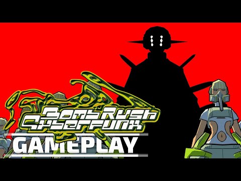 Bomb Rush Cyberfunk Gameplay - PC [GamingTrend]