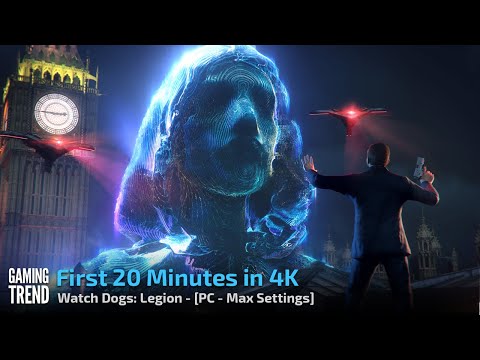 Watch Dogs: Legion - First 20 Minutes in 4K - PC [Gaming Trend]