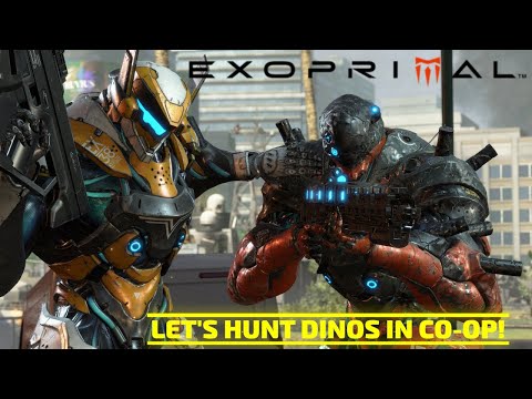 Exoprimal Let&#039;s Play Co-Op on PC -- Dinosaurs EVERYWHERE!