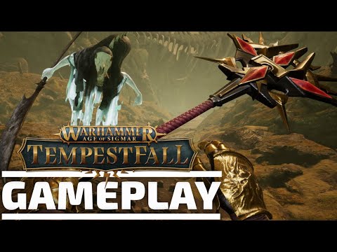 Warhammer Age of Sigmar Tempestfall - Investigate the Crypt on PCVR Gaming Trend
