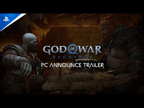 God of War Ragnarök PC - Announce Trailer | PC Games (Audio Description Available)