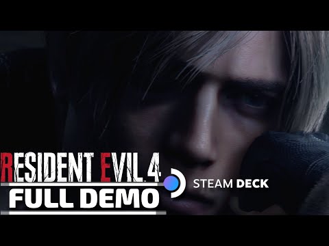 Resident Evil 4 Chainsaw Demo Steam Deck Gameplay - PC [Gaming Trend]