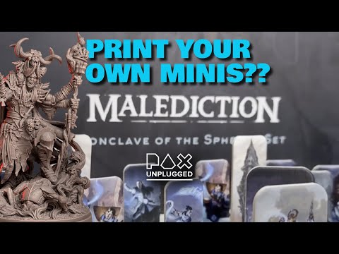 Use standees or print your own minis in upcoming card-based wargame Malediction