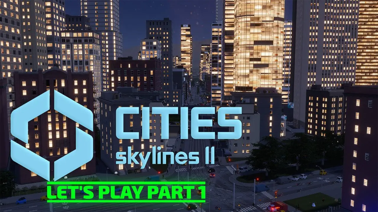 I'll join the gang of creators releasing Cities Skylines 2 gameplay on   this Friday! I tried to cram as much city building in as possible,  starting the North American city of