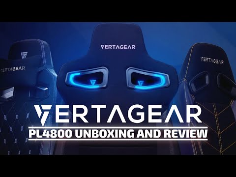 Vertagear PL4800 Gaming Chair Review -- Best gaming chair of 2023? [Gaming Trend]
