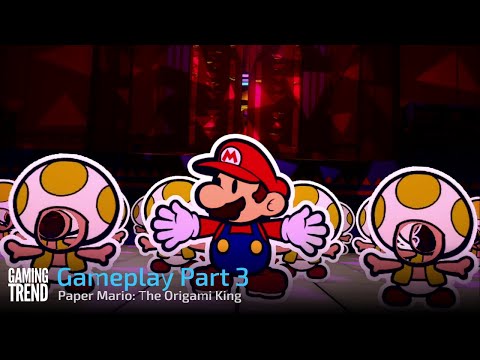 Paper Mario: The Origami King - Gameplay Part 3