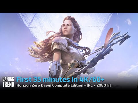 Horizon Zero Dawn Complete Edition - First 35 minutes in 4K 60fps video - PC Ultra Settings