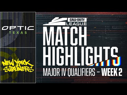@OpTicTexas vs @NYSubliners | Major IV Qualifiers Highlights | Week 2 Day 3