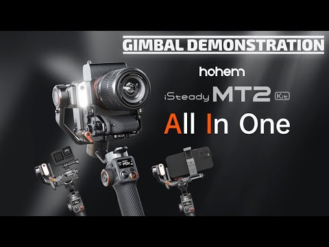 Hohem iSteady MT2 Gimbal low shot and vertical flip demo