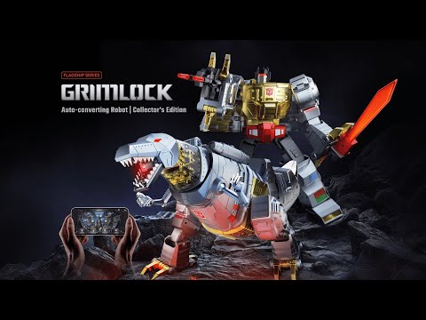 Robosen Grimlock Flagship Auto-converting Robot - Collector&#039;s Edition