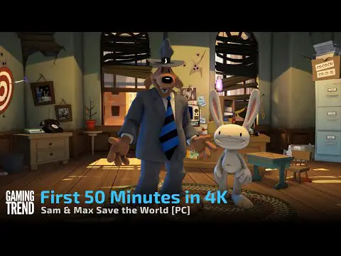 Sam and Max Save the World (Remastered) in 4K [Gaming Trend]