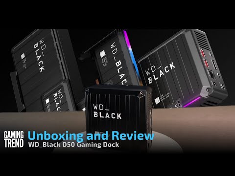 WD_Black D50 Dock Unboxing and Overview [Gaming Trend]